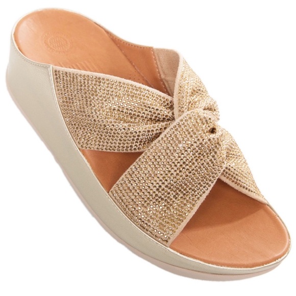 fitflop twiss crystal slide